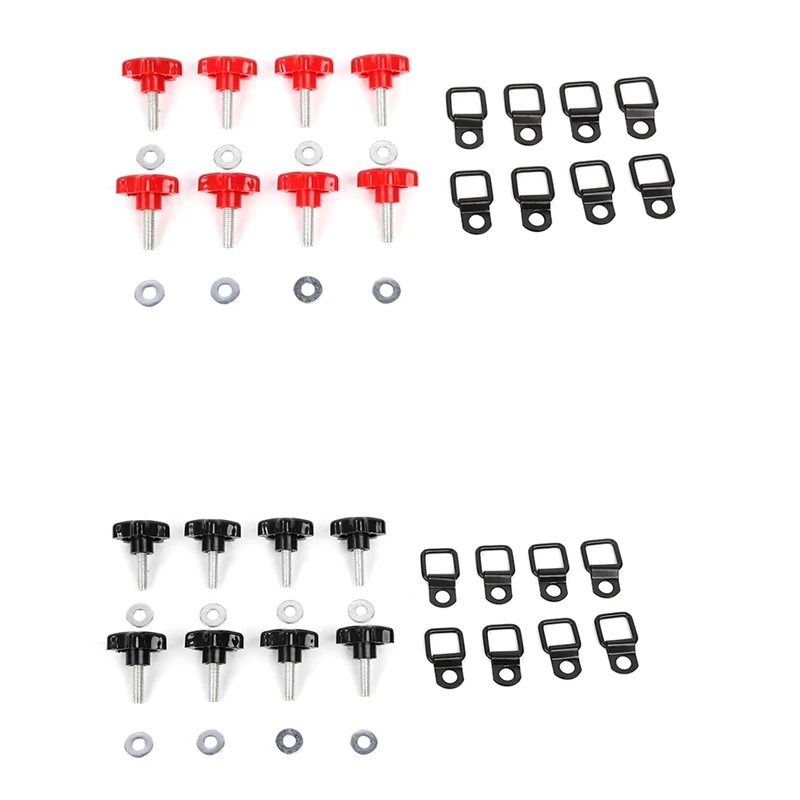 Быстросъемный крепеж с жестким верхом винты для крыши большим пальцем болты