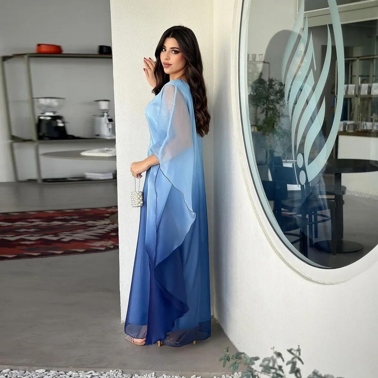 Летнее атласное длинное платье Абая для мусульманской вечеринки элегантное