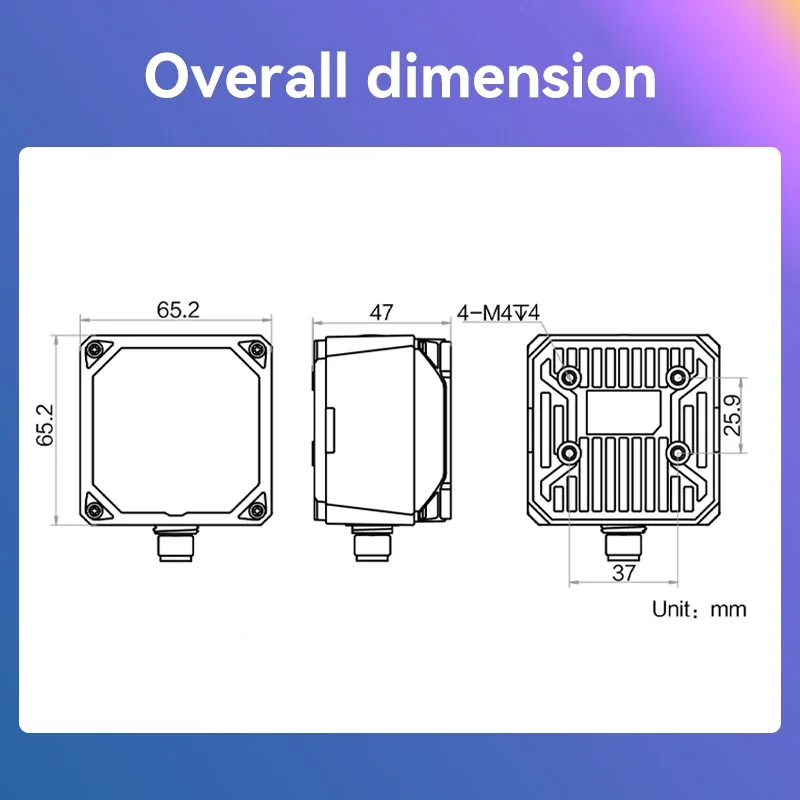 HIKROBOT MV-SC3016M-12M-WBN оригинальный датчик зрения промышленный глобальный затвор