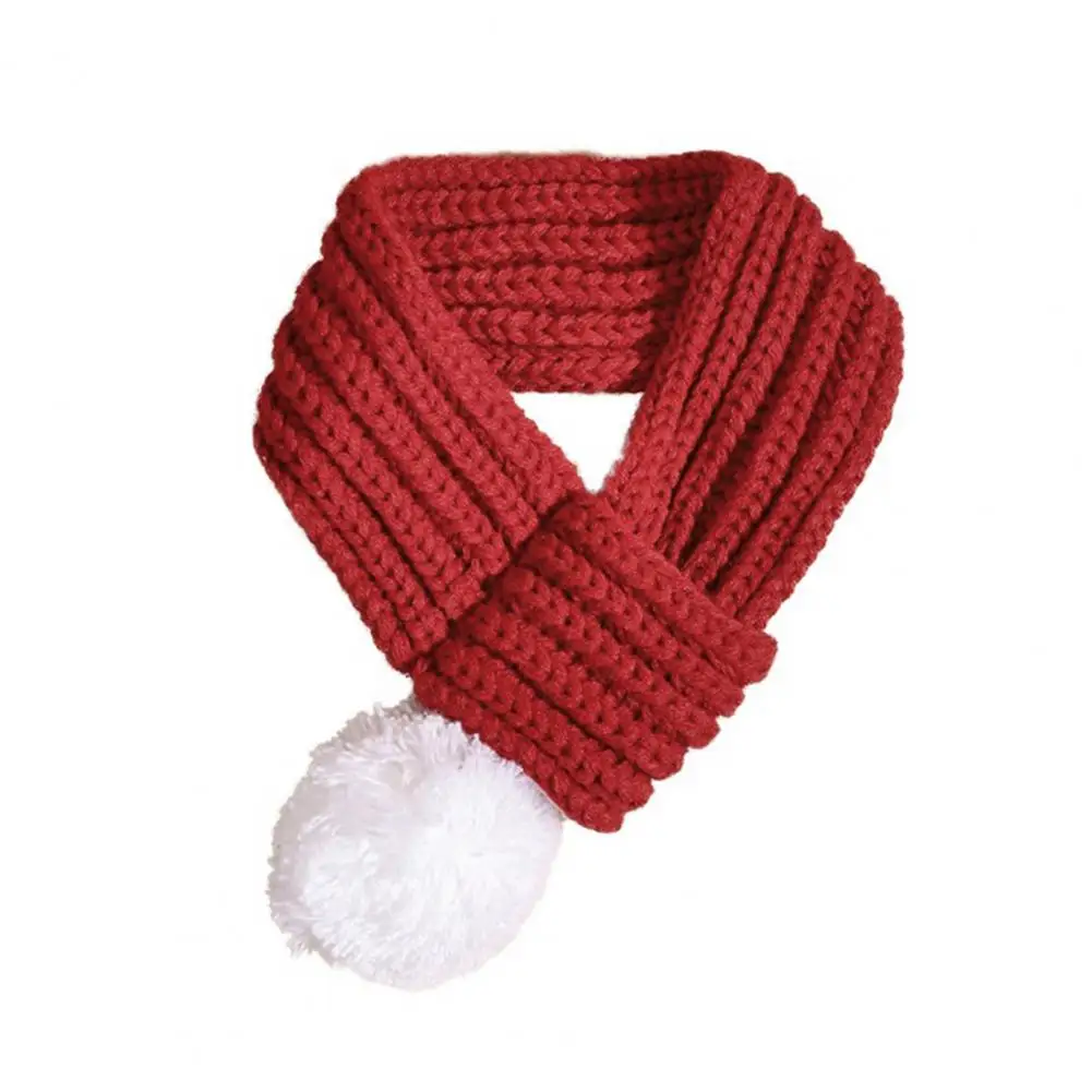 

Pet Dog Scarf Christmas Knitted Scarf Creative Winter Warm Pet Scarf Kitten Puppy Scarf New Year Dog Clothes ropa navidad perro