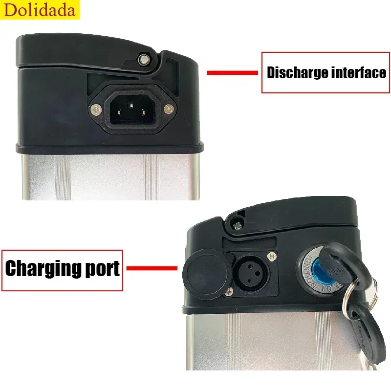 Литиевая батарея 48 В 10 5 Ач 30 Silver Fish Haiba