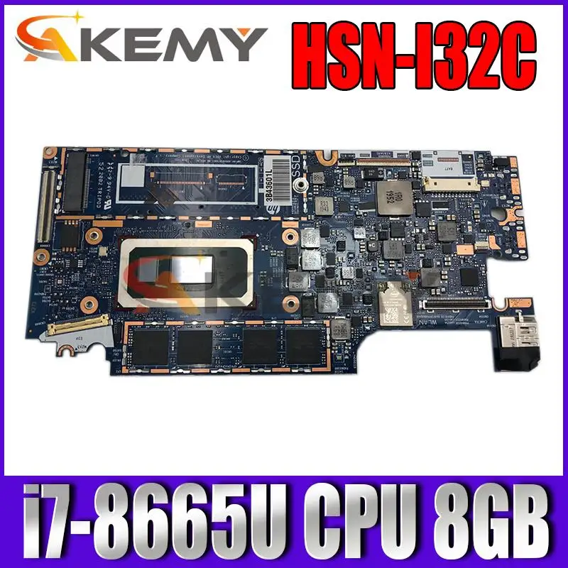 

Материнская плата для ноутбука HP Elite Dragonfly HSN-I32C 6050A3074401-MB-A02 с фотографическим процессором SRF9W, 8 Гб ОЗУ, материнская плата, 100% полностью протес...