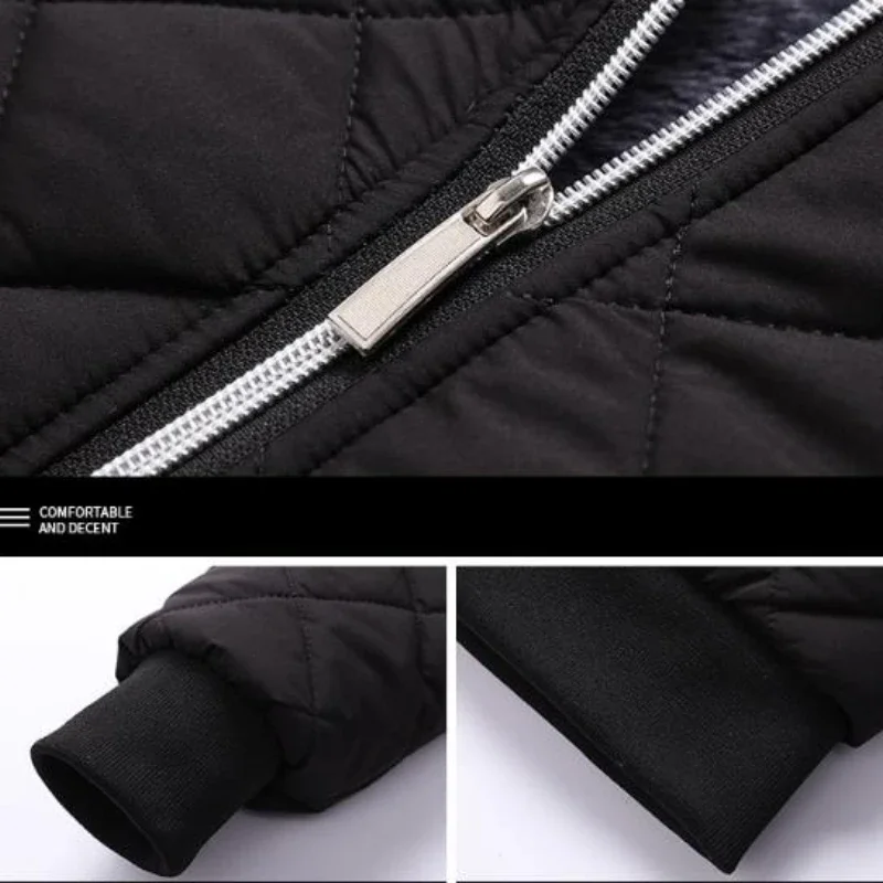 Куртка-бомбер Youpin мужская с флисовой подкладкой на осень/зиму