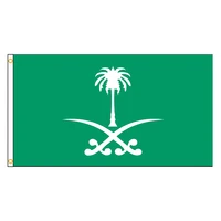 xyflag 90x150cm saudi football flag for decoration