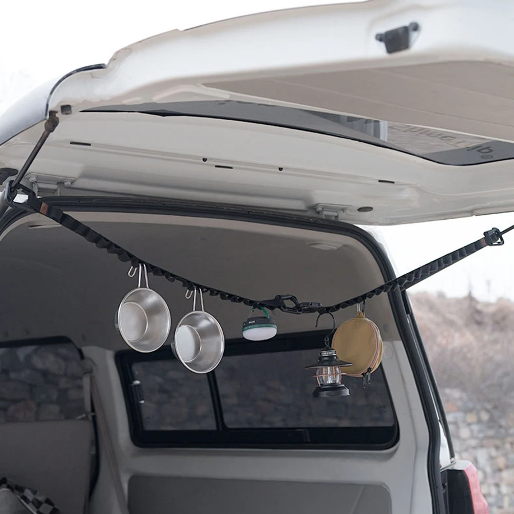 

Outdoor Lanyard Hanger Camping Hanging Rope Campsite Garden Supplies Storage Strap Clothesline Tent Cup Hang Lamp Hang Buckle