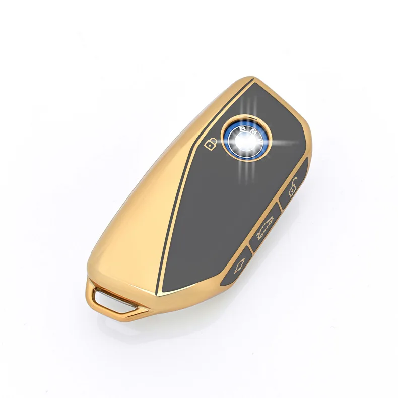 

Мягкий пластиковый чехол для автомобильного ключа из ТПУ, аксессуары для ключей для BMW Energy Ix XM I7 X7 серии 7 2023, защитный чехол для умного удаленного ключа