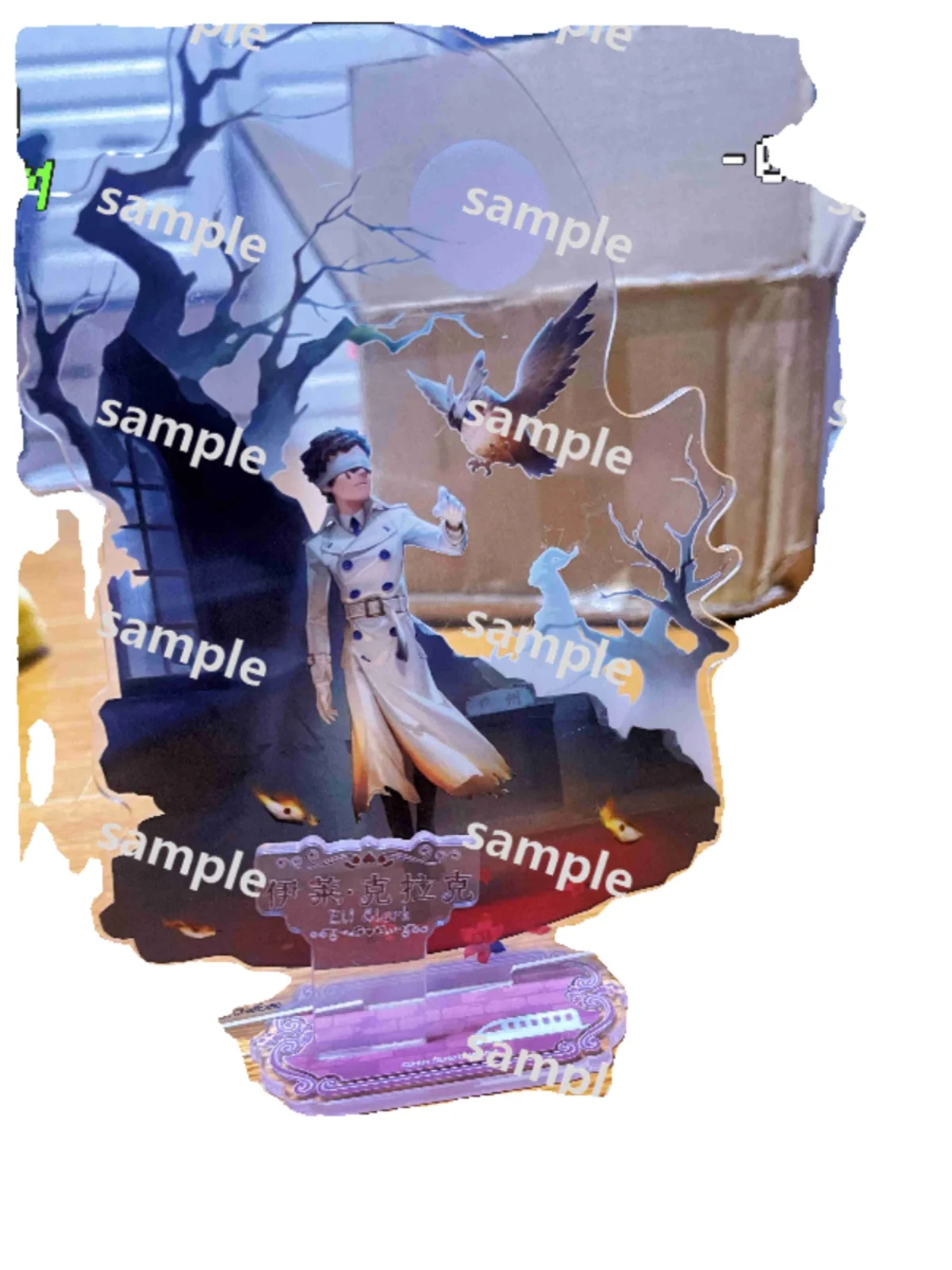 Брелок для ключей с персонажами аниме Эмма Вудз Эли Кларк