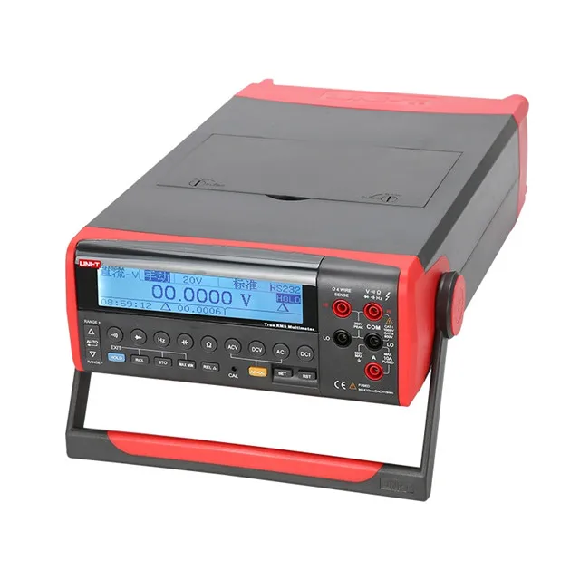 

UNI-T UT805A LCD USB Bench Digital Multimeter Volt Amp Ohm Capacitance Hz Tester
