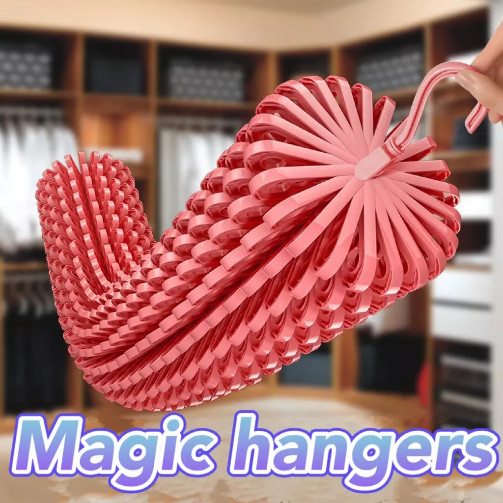 

Magic Multi-port Support hangers for Clothes Drying Rack Multifunction Plastic Clothes rack drying hanger Storage Hangers