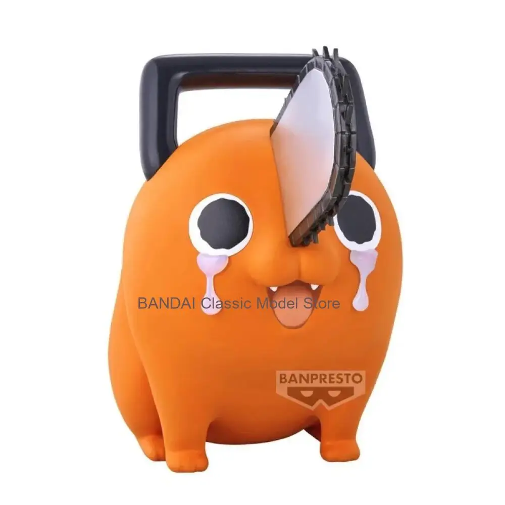 Фото В наличии: Оригинальная коллекционная фигурка Bandai Spirits Sofubi Chainsaw Man Pochita. Модель из серии аниме-фигурок. Игрушка-подарок. №2