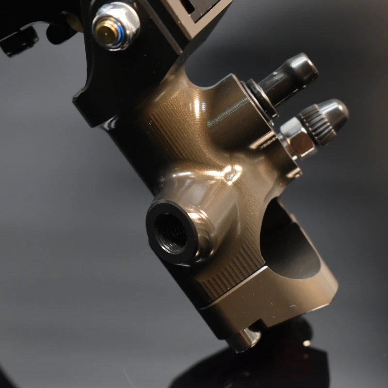 Универсальный тормозной главный цилиндр сцепление из алюминиевого сплава 17 5 мм