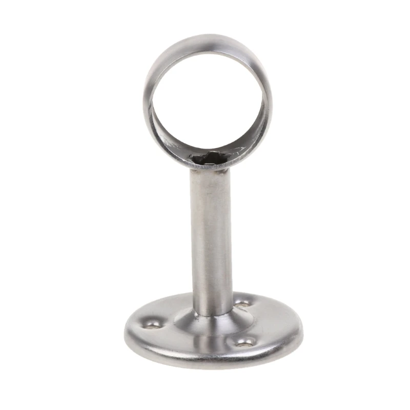 

Heavy Duty Rod Socket Flange Rod Holder Stainless Steel Wardrobe Pole Bracket Curtain Rod Ceiling-Mount Bracket Drop Shipping