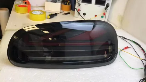 Пара автомобильных задних фонарей в сборе для BMW MINI Cooper F54 Clubman 2015-2020, стоп-сигнал, динамические автомобильные светодиодные фонари, задний фонарь