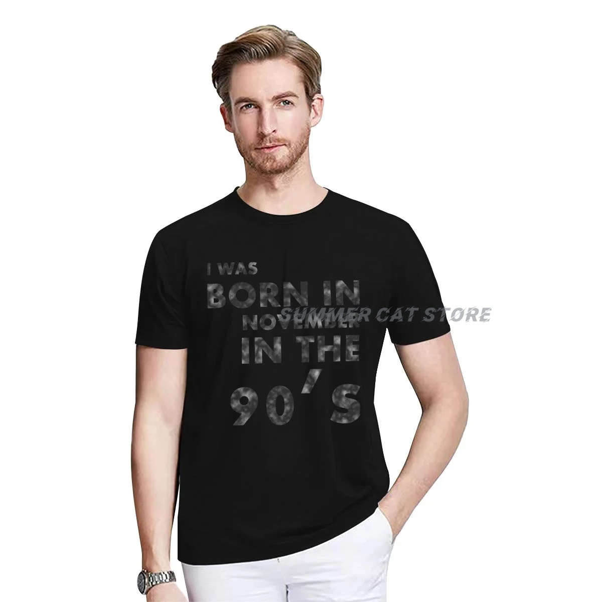 

Born In November In The 90's Birthday Day Gift T-Shirt