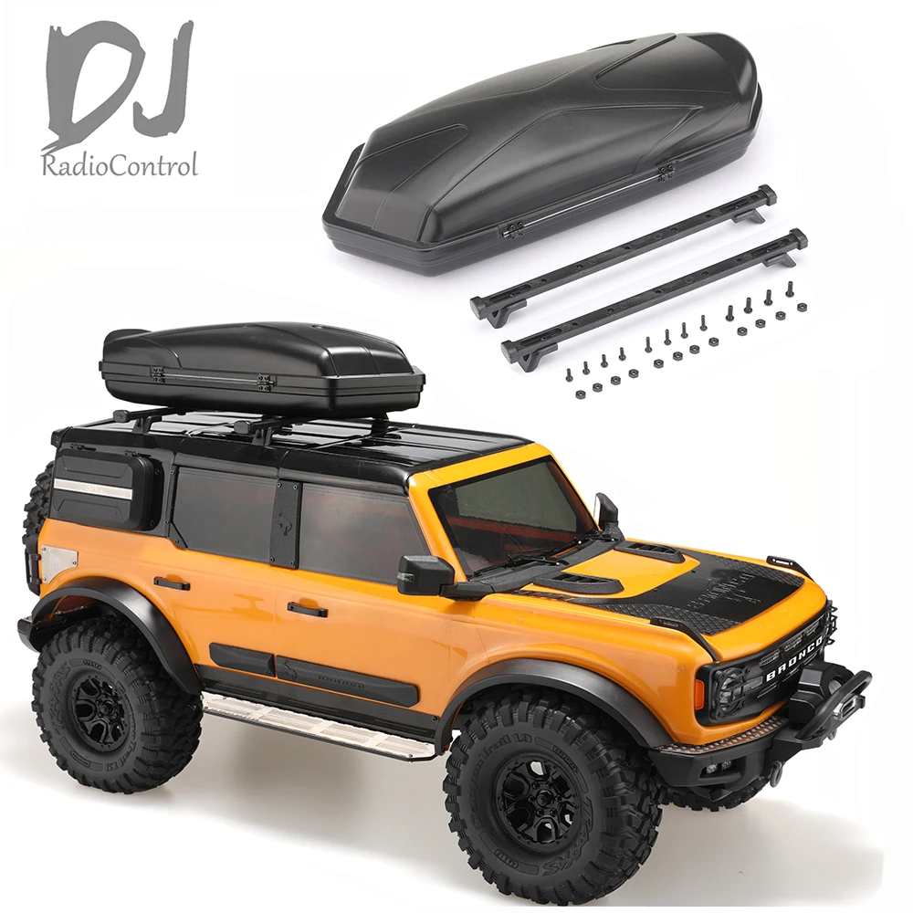 1/10 Roof Luggage Rack Carrier for TRAXXAS TRX4 Bronco 2021 Defender AXIAL SCX10 III TRX6 SUV 6X6 G63 RC Crawler Car Upgrades