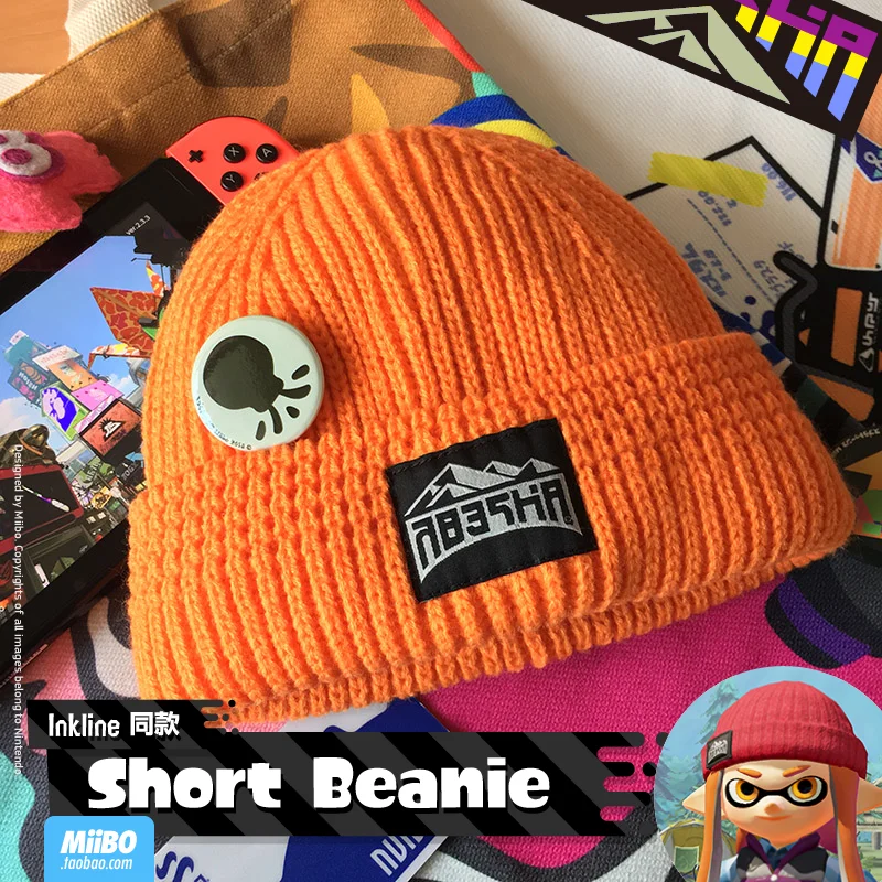 

Трикотажная шапка Осьминог splatoon Inkline отправить значок