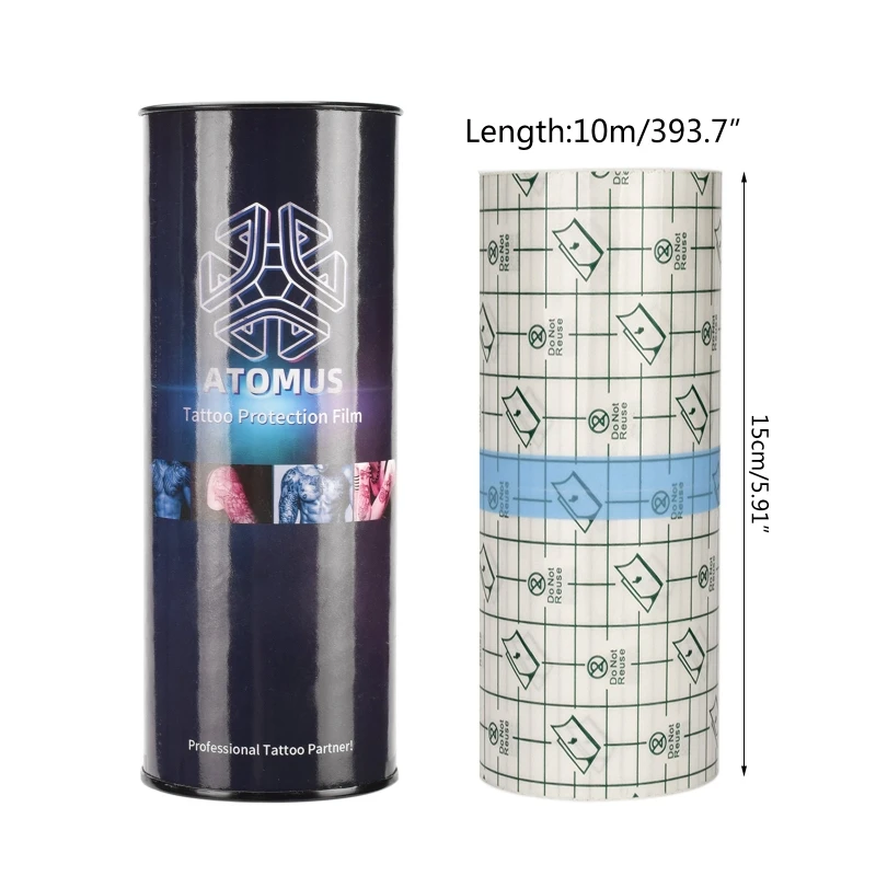 

11 мкФ 10M наклейки для ремонта татуировок, защитная водонепроницаемая пленка, дышащая бандажная мембранная лента для ухода за после нанесени...