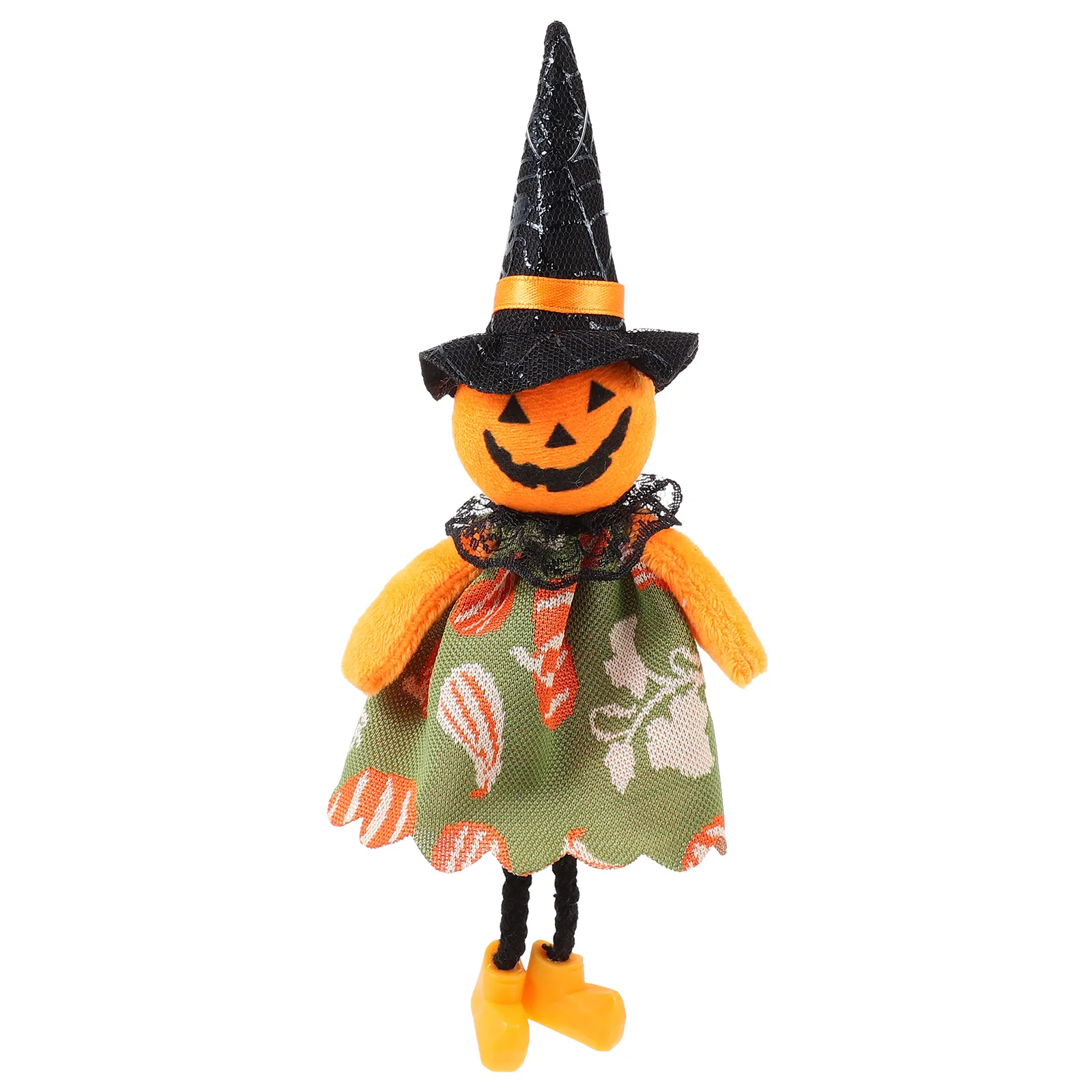 

Witchornaments Hanging Pumpkin Decorplush Decoration Props Party Decorations Soft Figure Jack Lantern Figurine Wizard