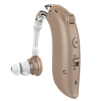new bluetooth hearing aid elderly sound amplifier behind the ear hearing aid collector accessories in stock