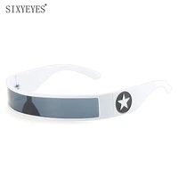 2022 rectangular sunglasses for women man vintage outdoor cycling sports hip hop punk sun glasses uv400 lunette de soleil homme