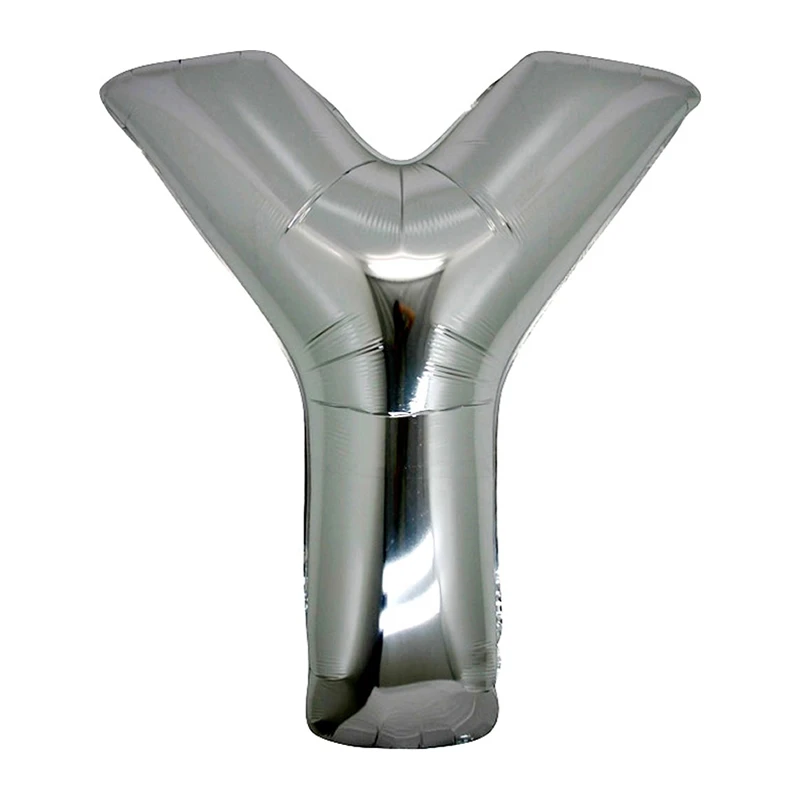

Y-образная Фольга Воздушный шар серебристого цвета 40 дюймов