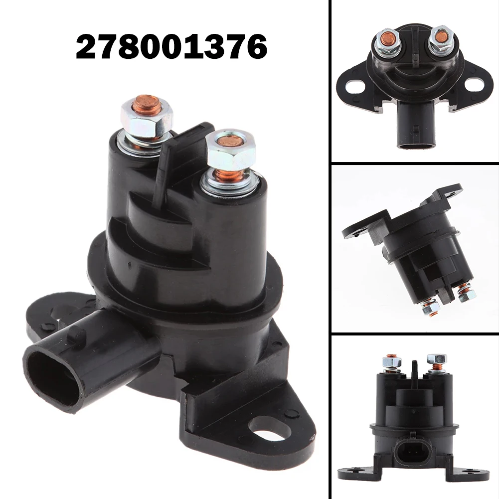 

Starter Solenoid Start Relay Black Charging Capabilities Direct Fit Easy To Install No Assembly Required Plastic
