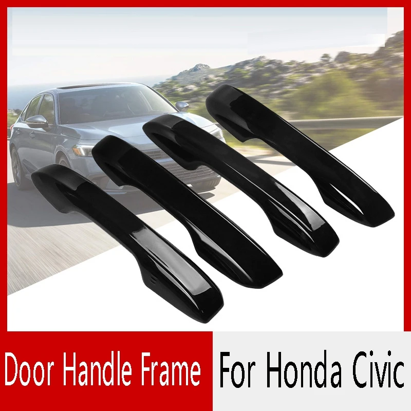 

4Pcs Door Handle Covers Trim Exterior Door Handles Covers for Honda Civic 11Th 2022