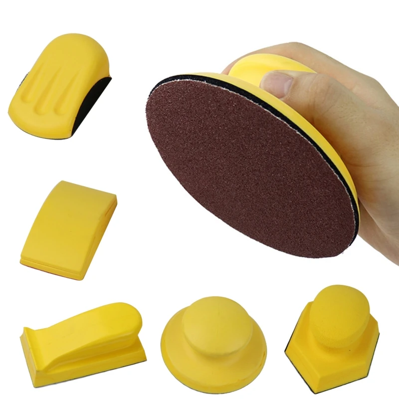 

5 Inch 6 Inch Handheld Grinding Sticky Disc Polishing Disc Self-adhesive