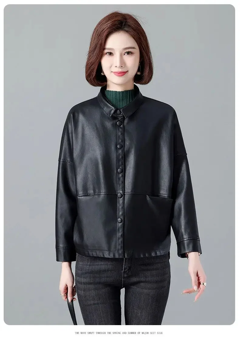 Рисунок 6 - Куртка женская короткая из экокожи