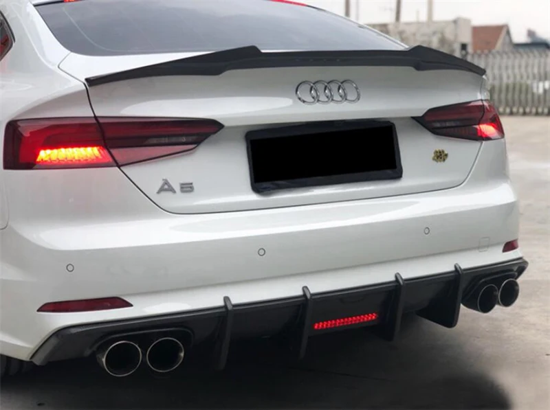 M4 СТИЛЬ НАСТОЯЩИЙ УГРОННОЕ ВОЛОКНОЕ ЗАДНЕГО КРЫЛА БАГАЖНИКА СПОЙЛЕР ДЛЯ Audi A5 S5