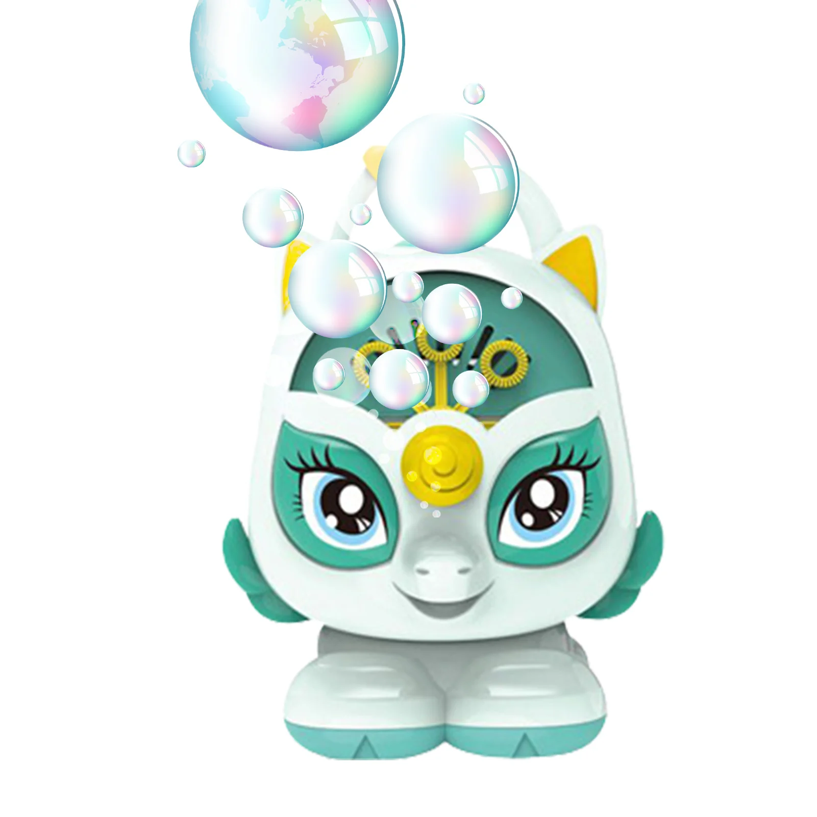 

Automatic Bubble Machine Cute Bubble Maker Toy 3000 Bubbles Per Minute Easy To Play Bubble Blower With Music Bubble Maker Toy