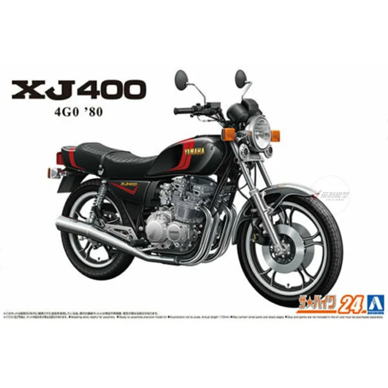 

Assembly Model 1/12 Yamaha 4G0 XJ400 '80 06367