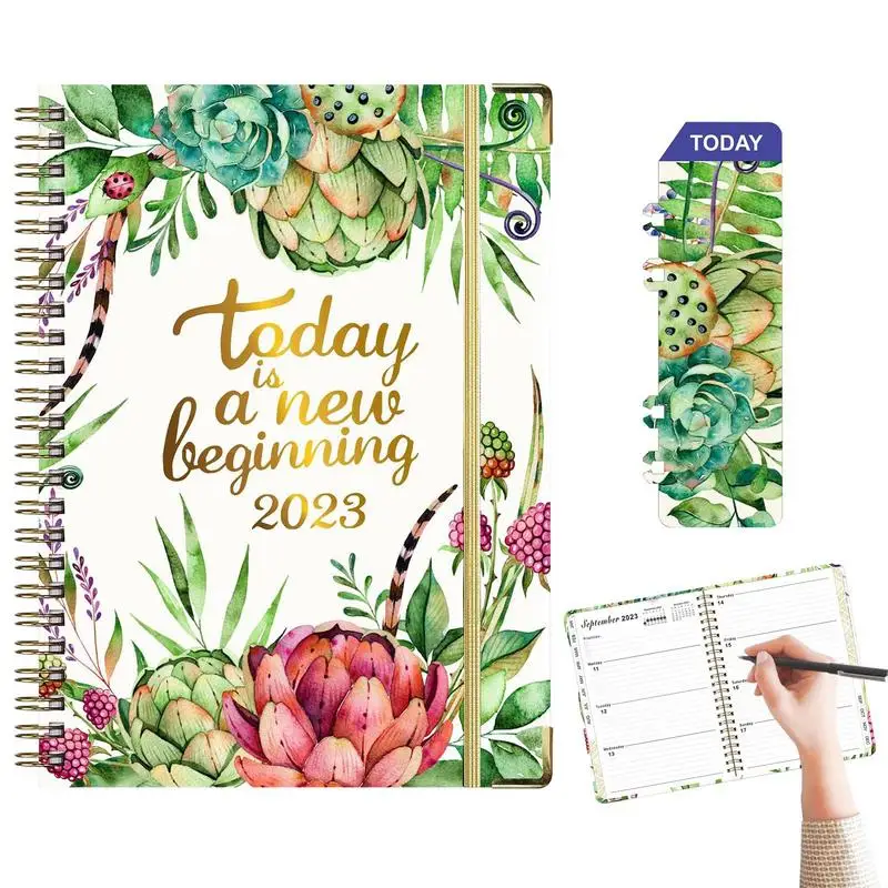 

A5 Weekly Plan Refill Calendar Book 2023 Goals Planner Notebook School Accessories Budget Diary Gift For Friends Children