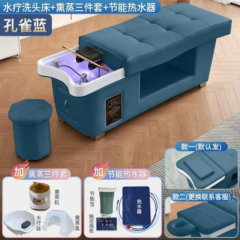 Японский шампунь стул голова спа фумигация циркуляция воды оборудование для