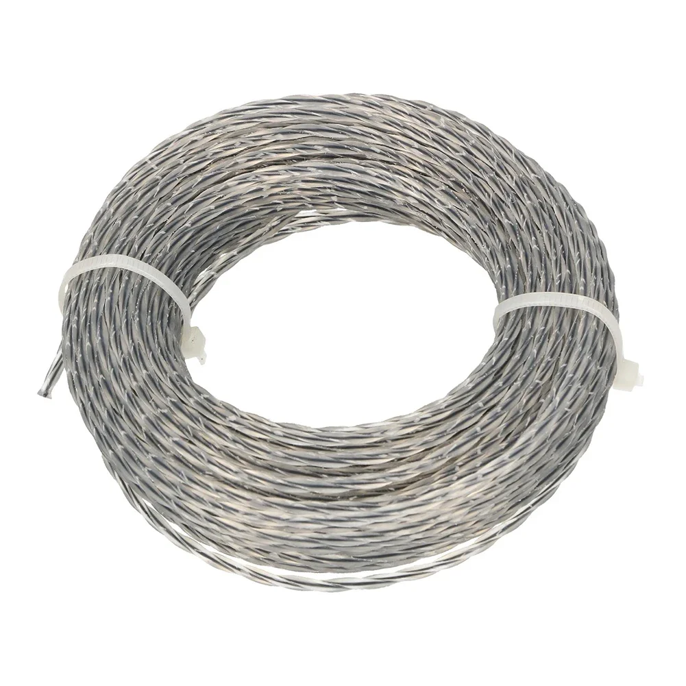 Упростите уход за садом с помощью 2 наборов травяной триммера Corereinforced Line 0 3 мм x 15 м