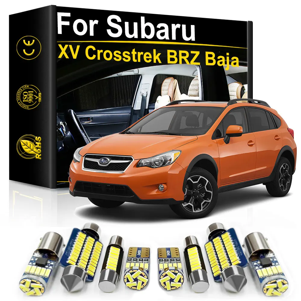 

For Subaru XV Crosstrek Tribeca BRZ Baja 2003- 2013 2014 2015 2016 2017 2018 2019 2020 Accessories Car Interior LED Light Canbus