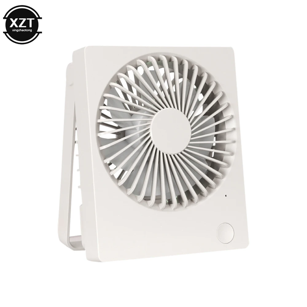 Настольный вентилятор с USB маленький электрический бесшумный портативный