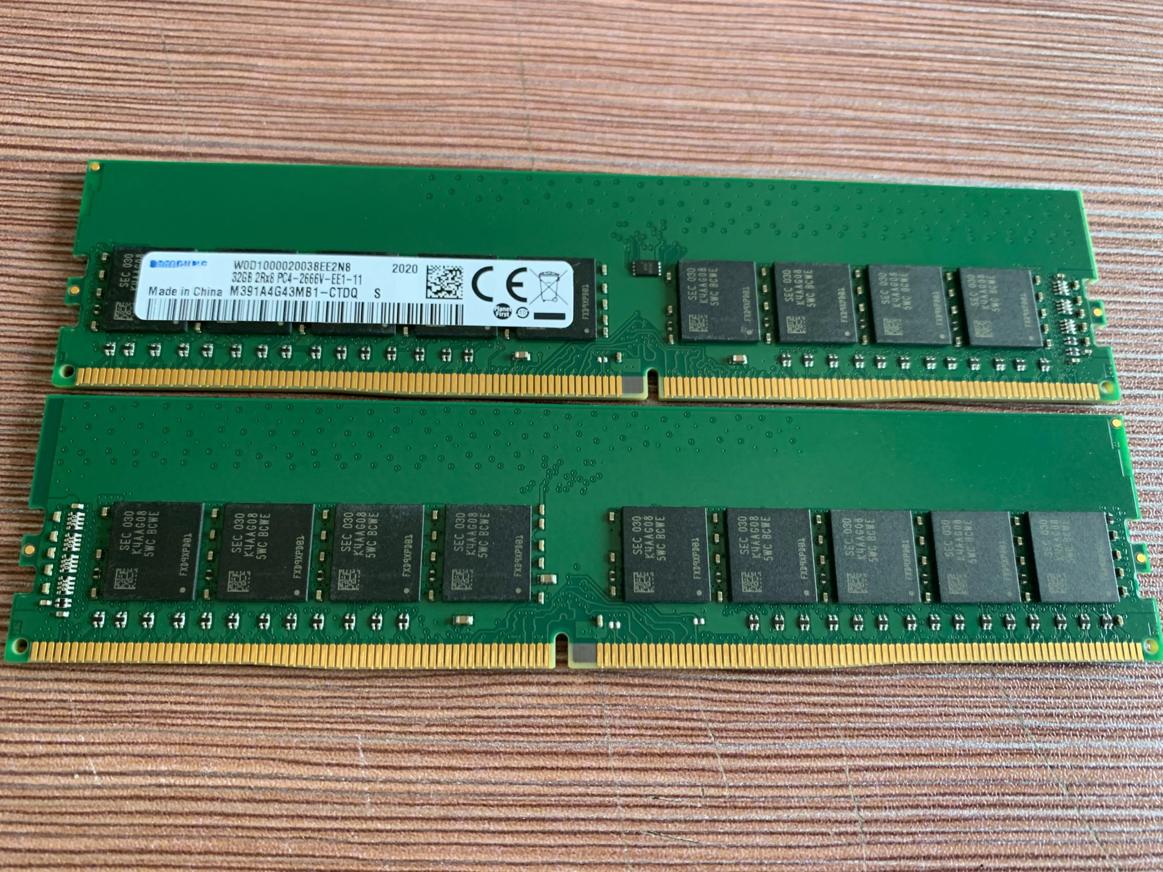 

RAM 32GB DDR4 Pure ECC UDIMM 32G Server Memory Bar 2133/2400/2666/3200