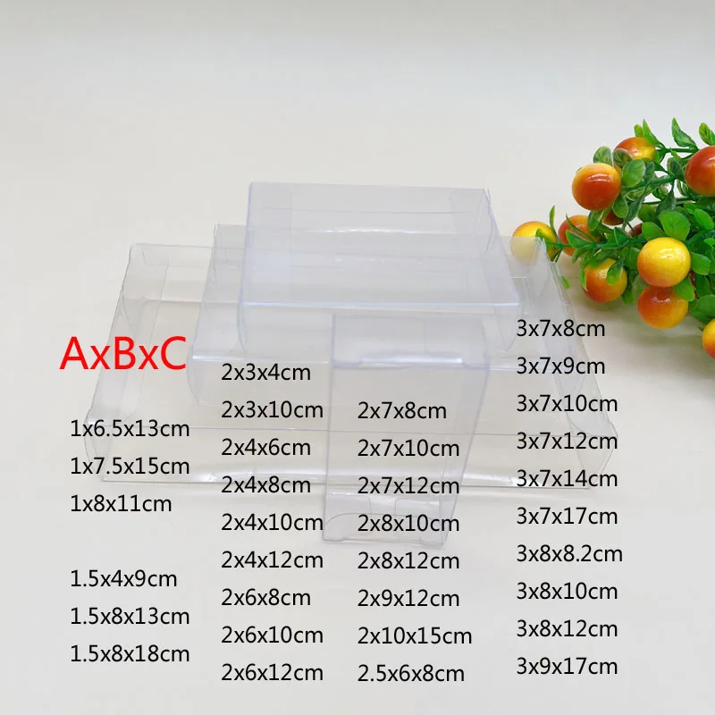 100 шт., прозрачная пластиковая коробка ABC с обеих сторон 100 шт., прозрачная пластиковая коробка ABC с обеих сторон