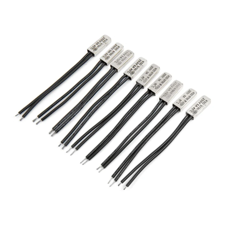KSD9700 датчик переключения температуры 15C-155C 5A 250V 30C 40C 60C 80C 90C NO NC AC/DC Универсальный