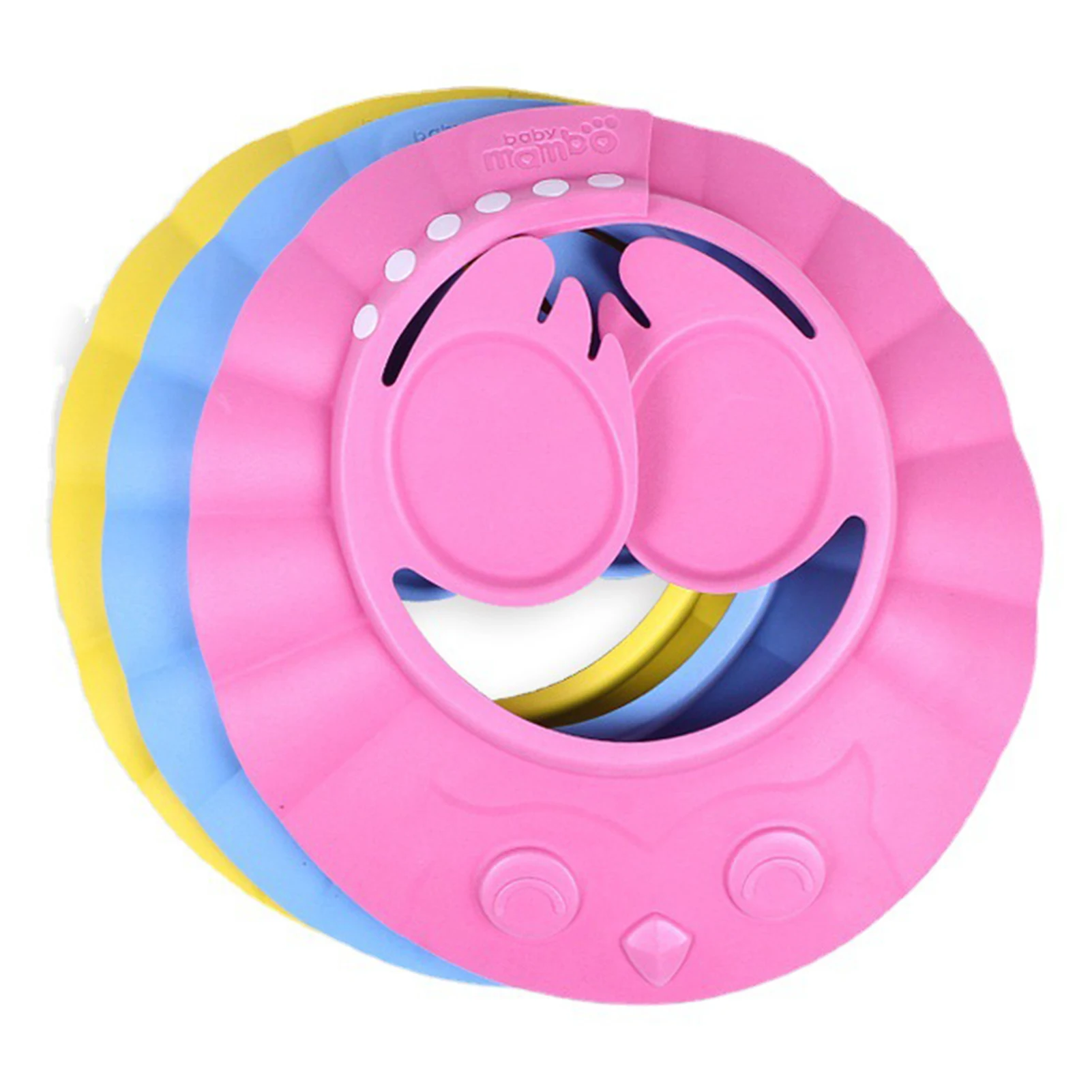 

EVA Baby Shower Cap Soft Hair Washing Hat EVA Shampoo Hat Protect Ears Eyes Protects Eyes Ears For Infants Toddlers Kids