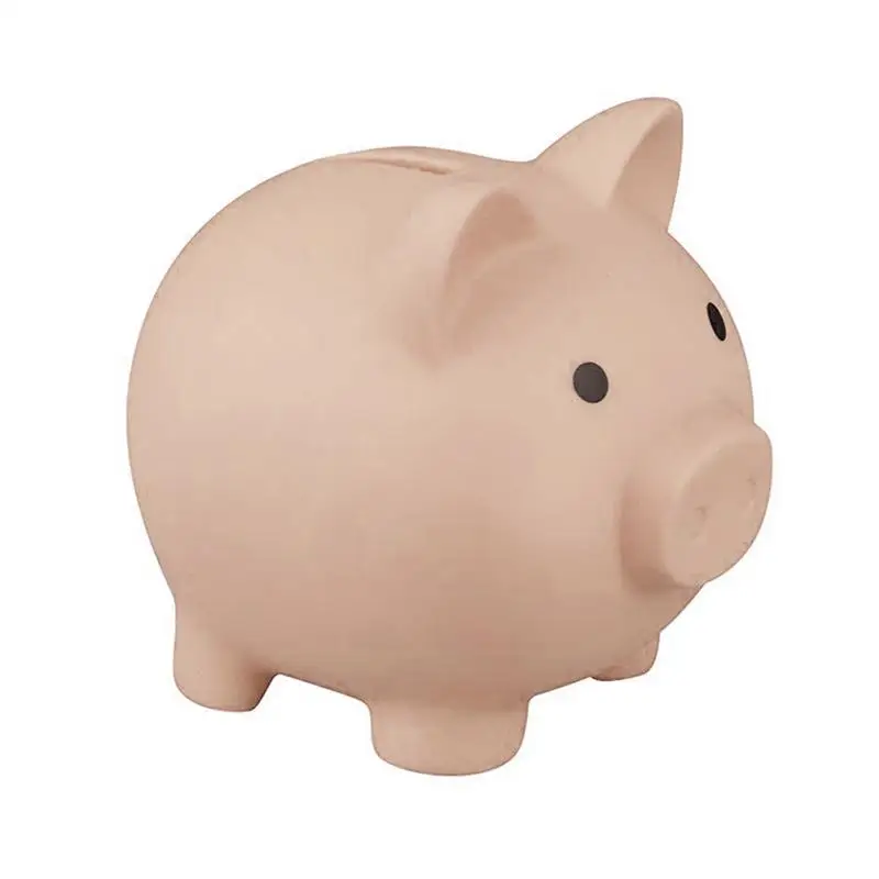

Cartoon Pig Shaped Money Boxes Children Toys Birthday Gift Unbreakable Money Saving Boxes Piggy Bank Coins Storage Box