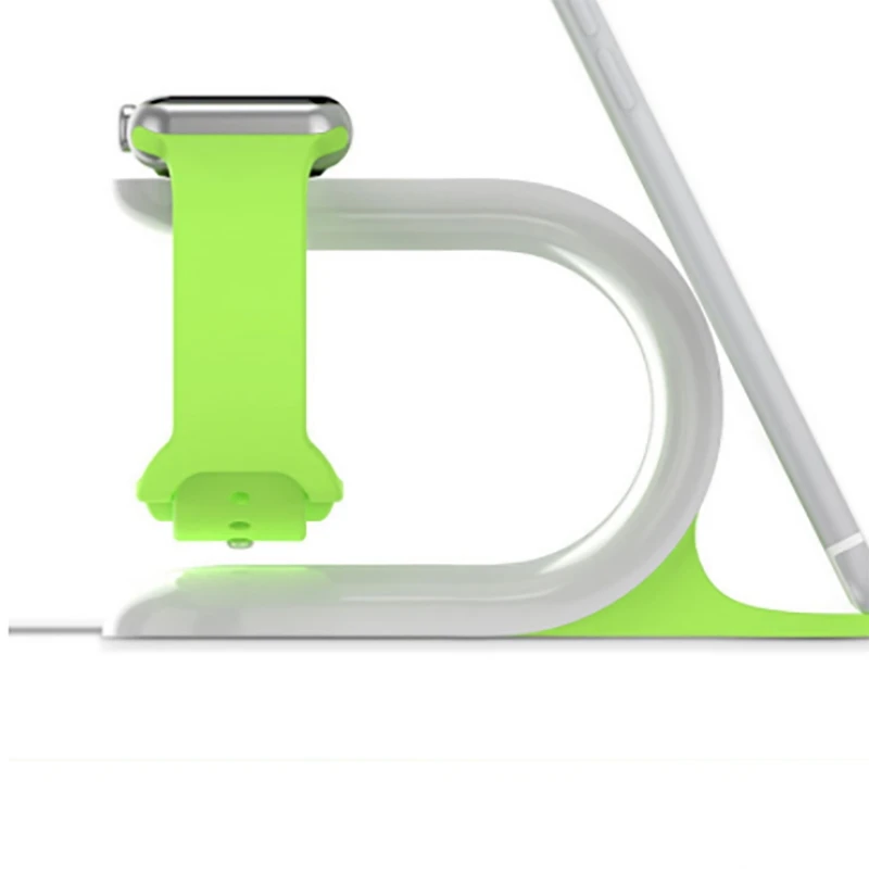 Плоский кронштейн для мобильных часов Lazy PIA Charging Watch Base Настольный