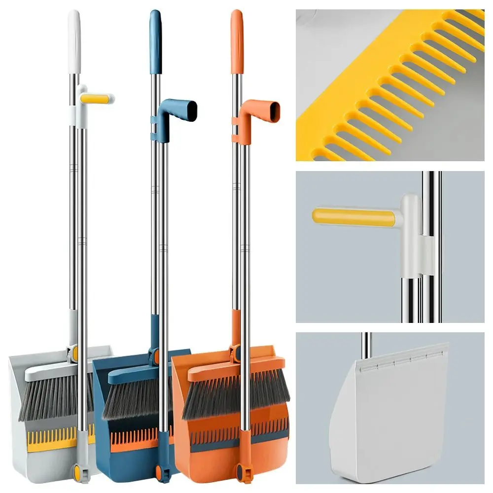 

Многофункциональный Набор для подметания, мягкая щетка из нержавеющей стали, пылесборник для волос, инструменты, складная комбинация для о...