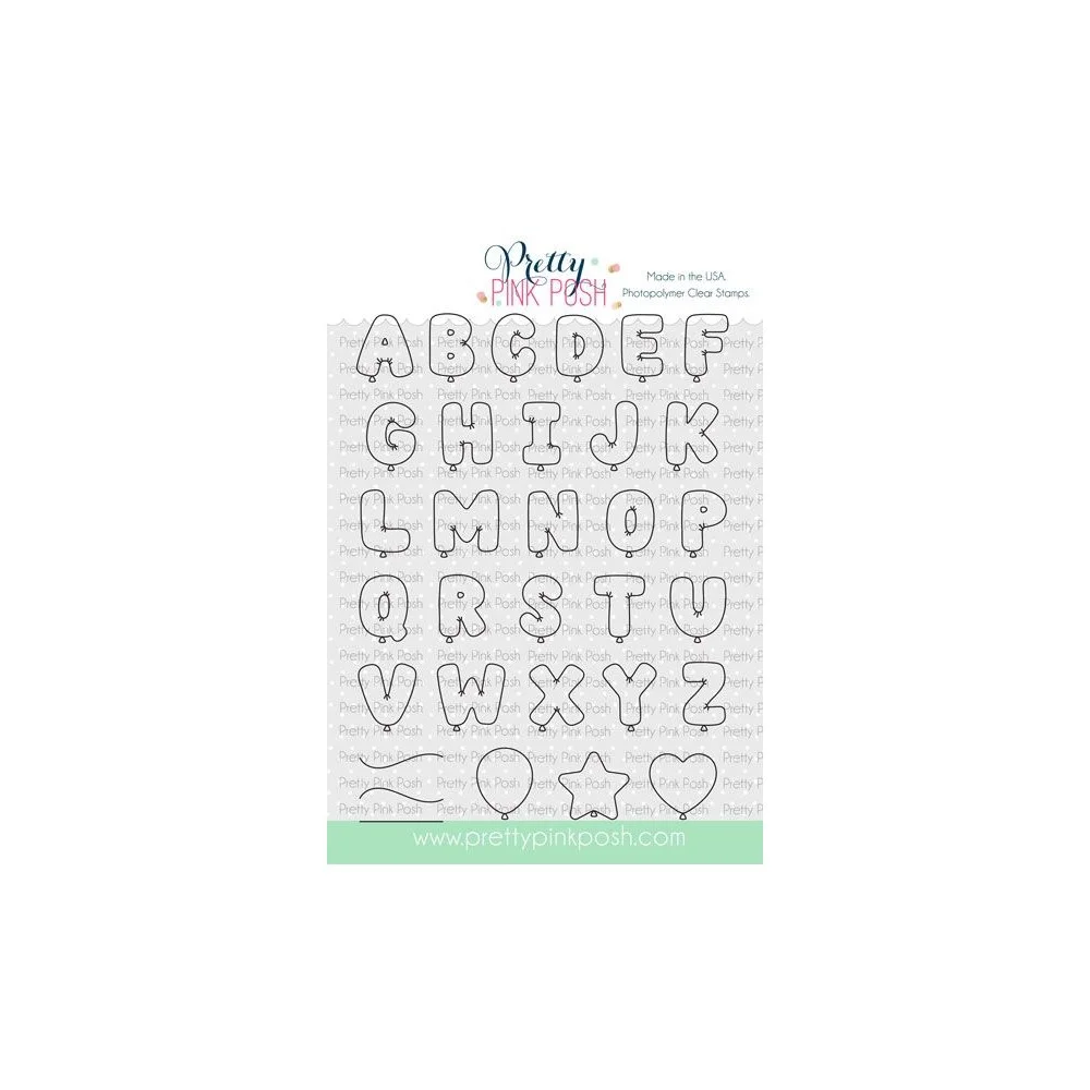 

2022 Вырубные штампы с алфавитом и воздушными шарами, силиконовые прозрачные штампы для скрапбукинга, сделай сам, украшение, тиснение, трафар...