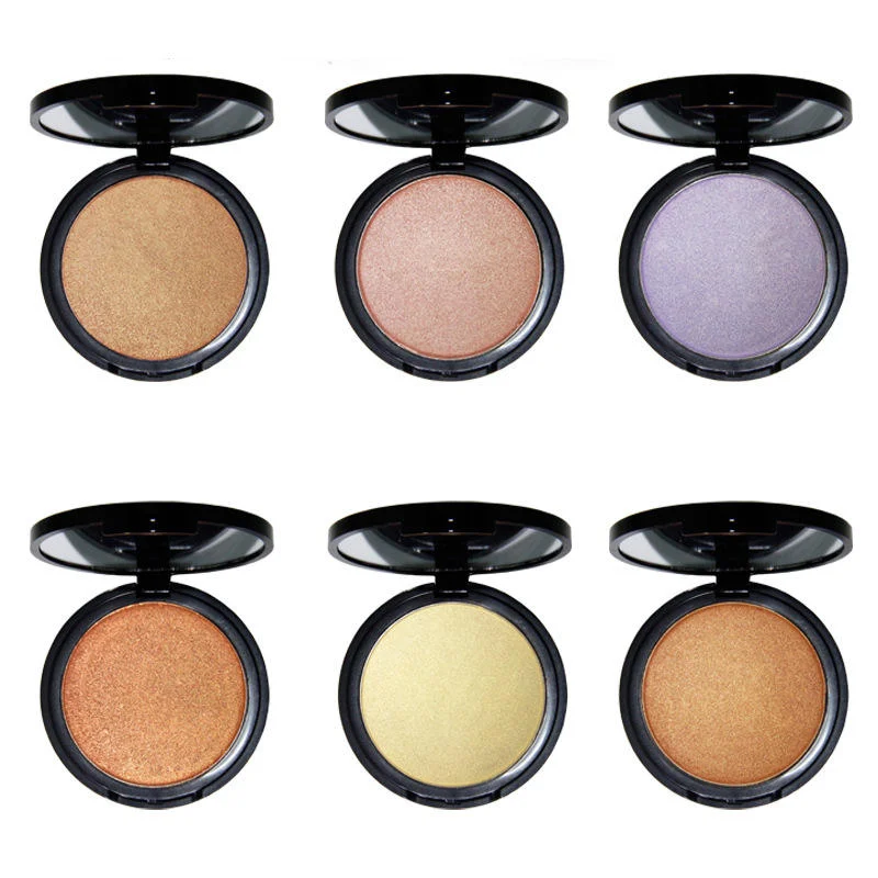 6-color highlighting powder, finishing powder, three-dimensional shadows, contouring bronze, waterproof sequins, own brand Dbd04