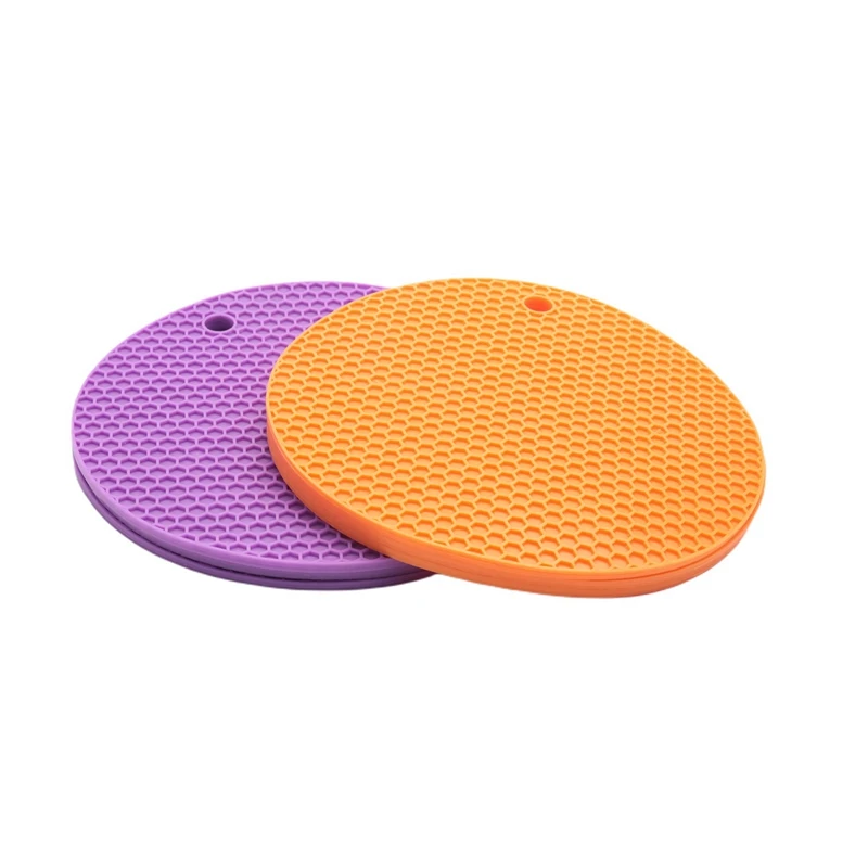 

6 шт./упаковка, силиконовые коврики для подставки кастрюль