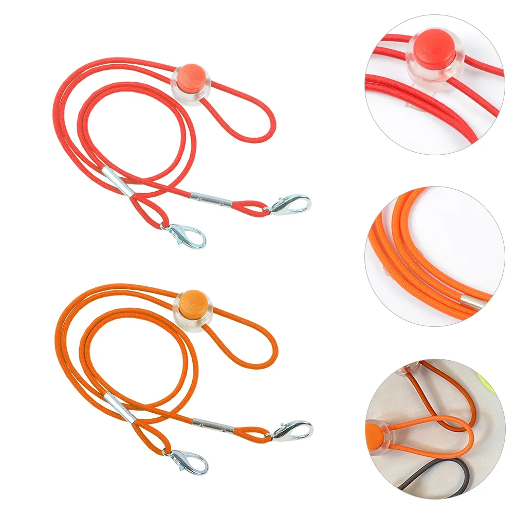 

Face Cover Holder Strap Cloth Rope Lanyard Neck Mouth Chain Earretainer Facial Baby Bib Hanger Relief Pressure Lanyards Hookanti