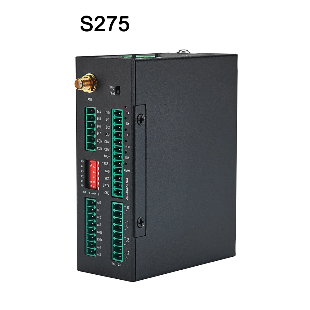RS485 DI AI DO T&ampH Modbus MQTT Сотовый шлюз M2M RTU для удаленного мониторинга общественного
