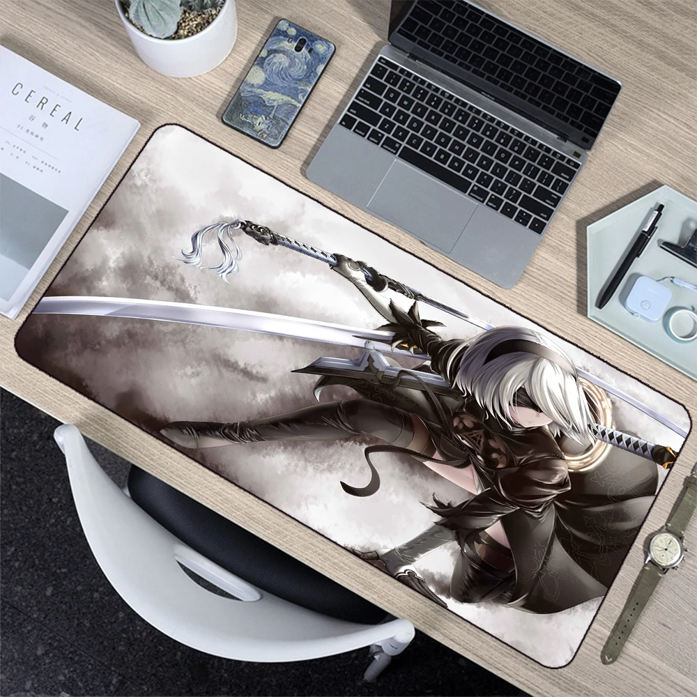 

Binary Mechanical Epoch Anime Game Large Mouse Pad Computer Laptop Game Keyboard Pad Desktop Table Pad Non-slip Cool Mouse Pad
